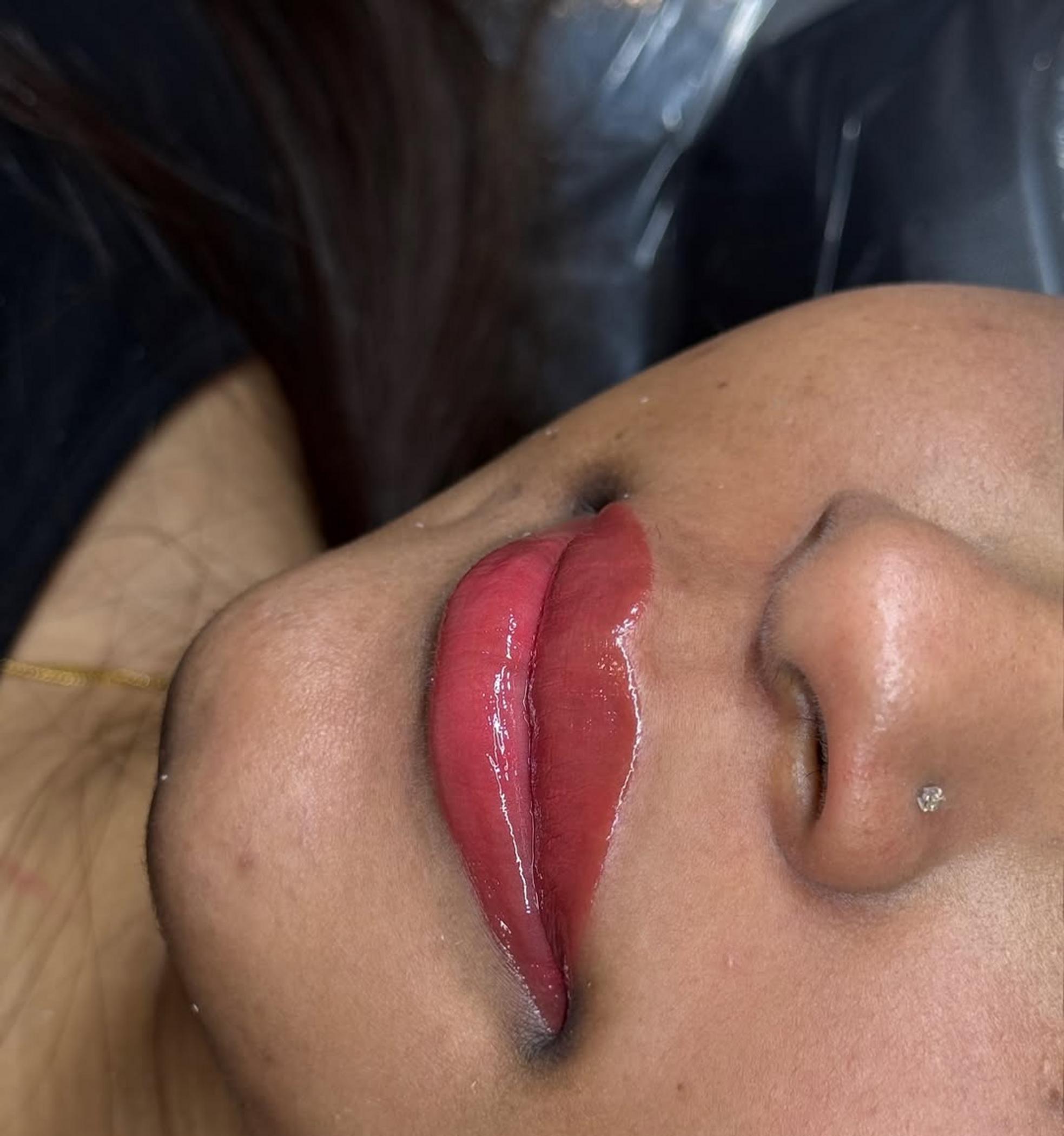 cosmetic tattoo studio interior