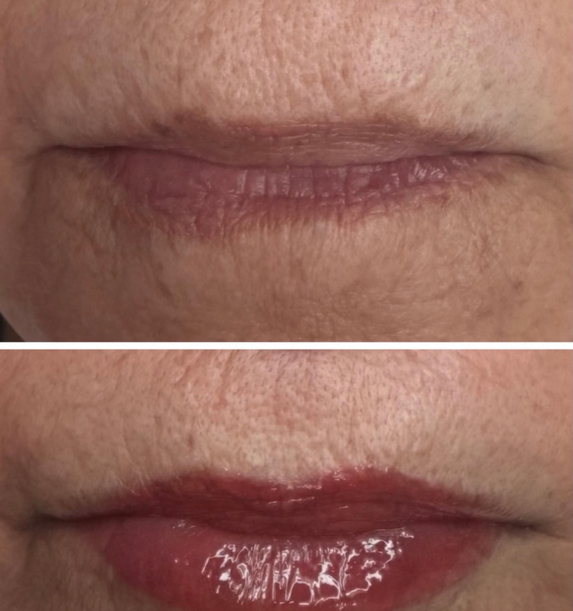 lip tattoo pigments palette