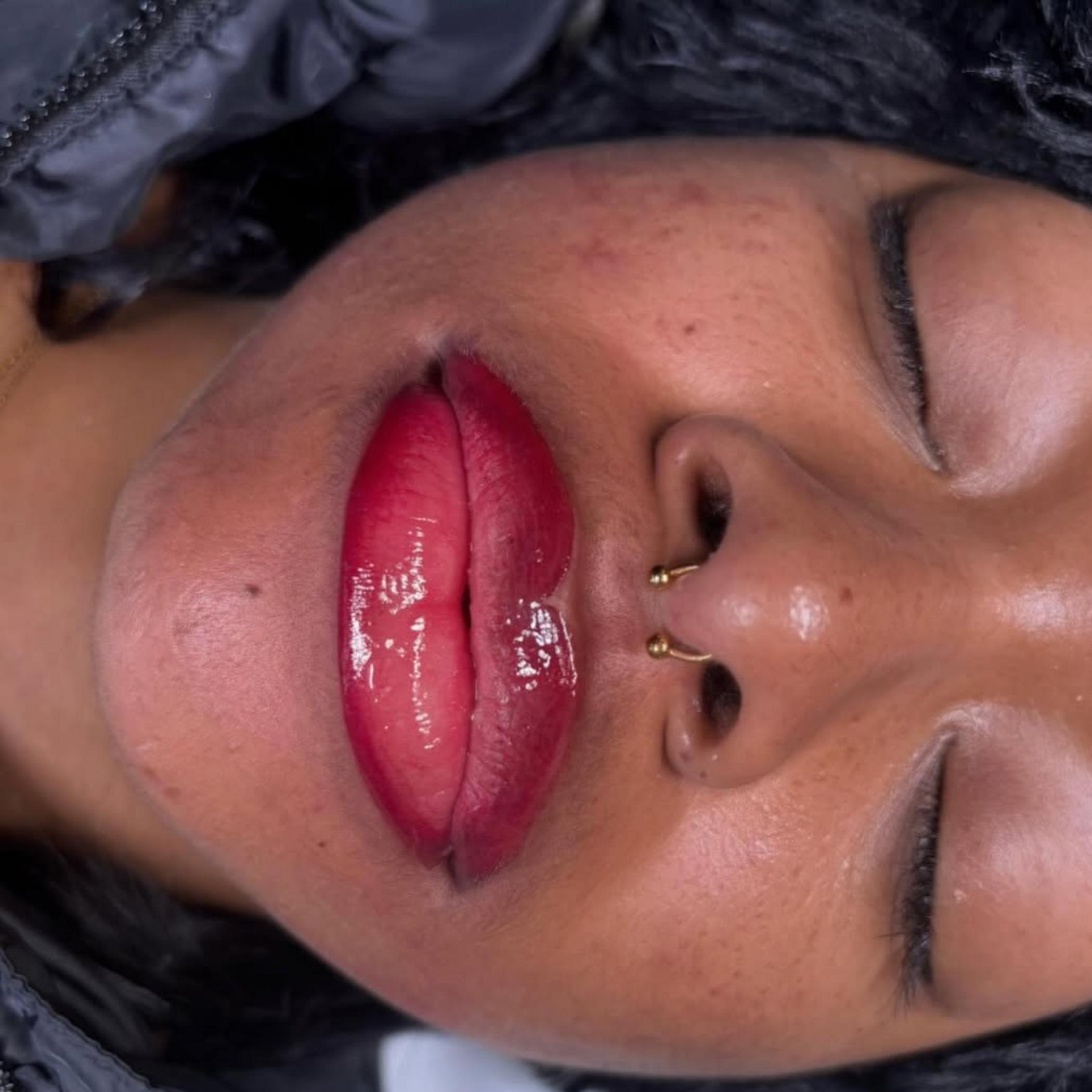 natural looking permanent lip makeup