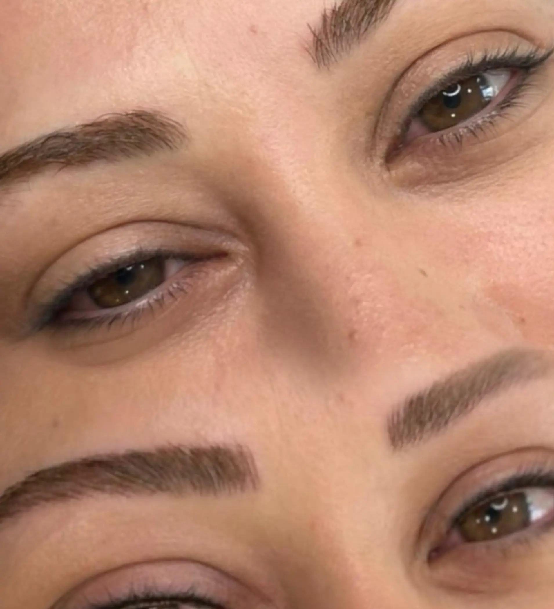 ombre brow procedure step by step