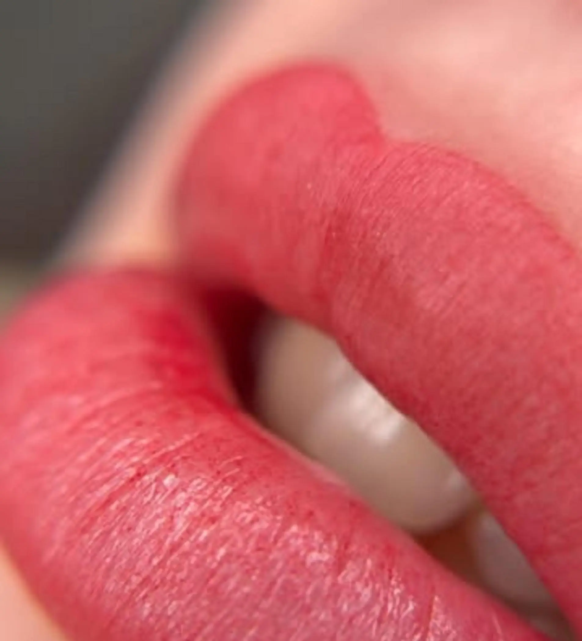 technician applying lip scar tattoo