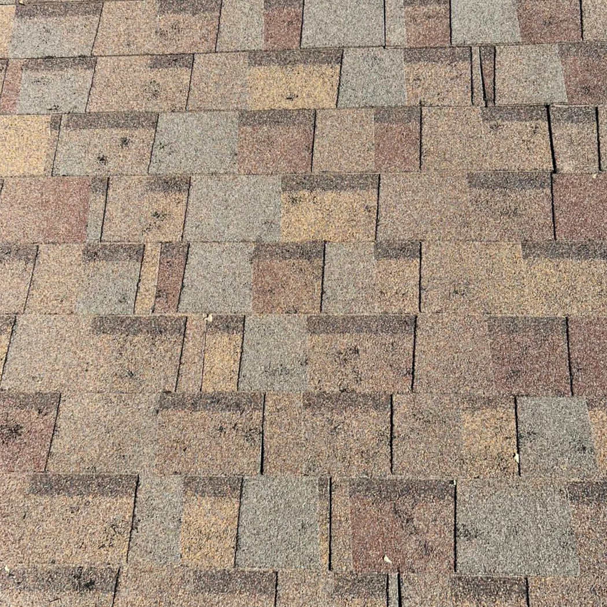 clean roof surface