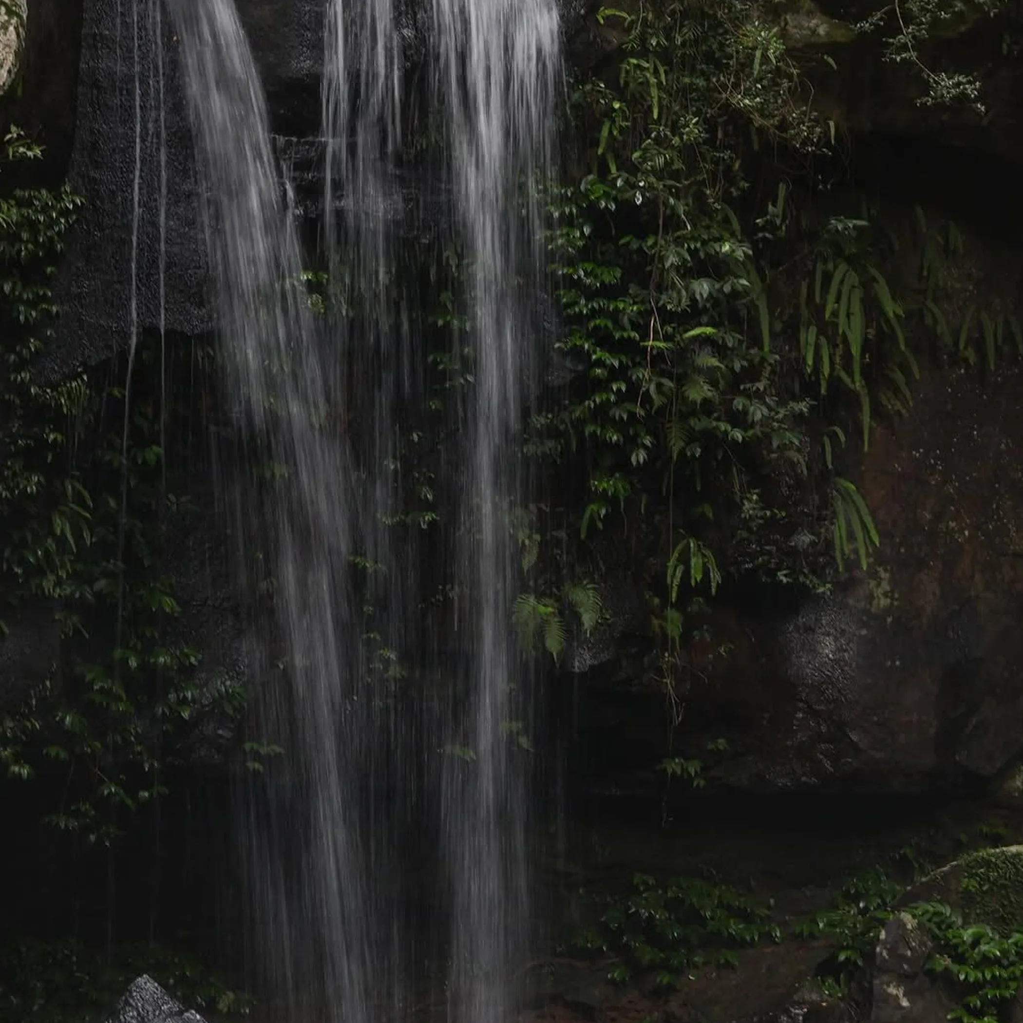 national park waterfall