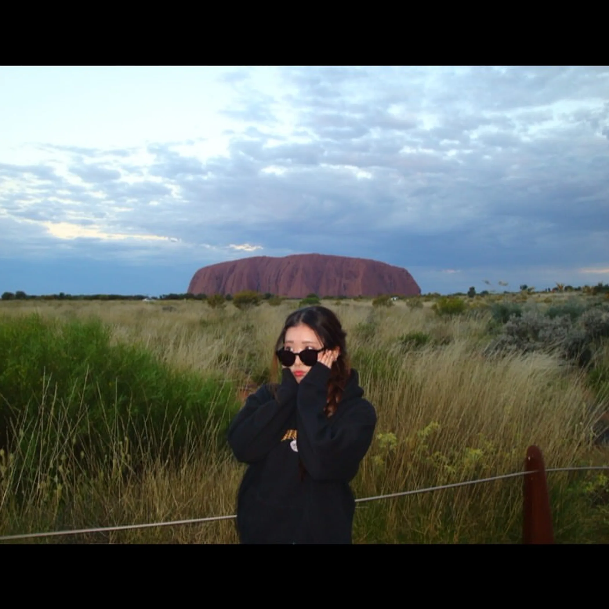 uluru in natural light
